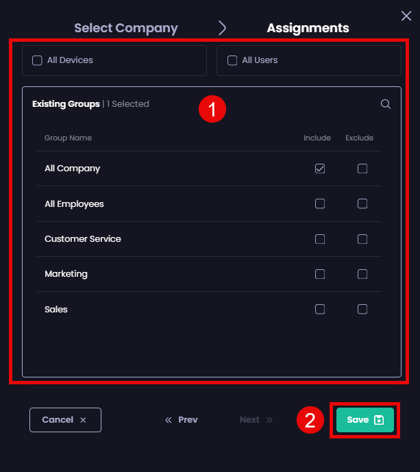 Selecting the relevant resources for this assignment