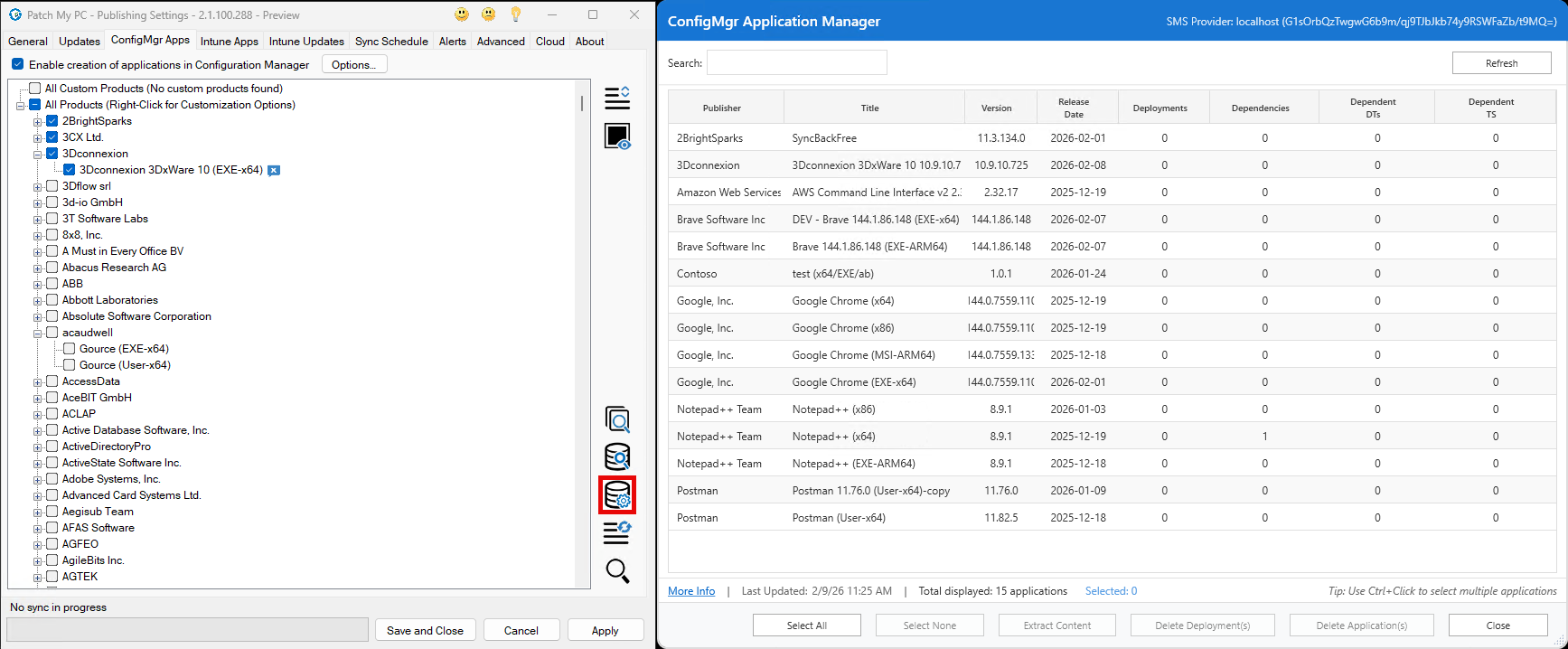 ConfigMgr Application Manager