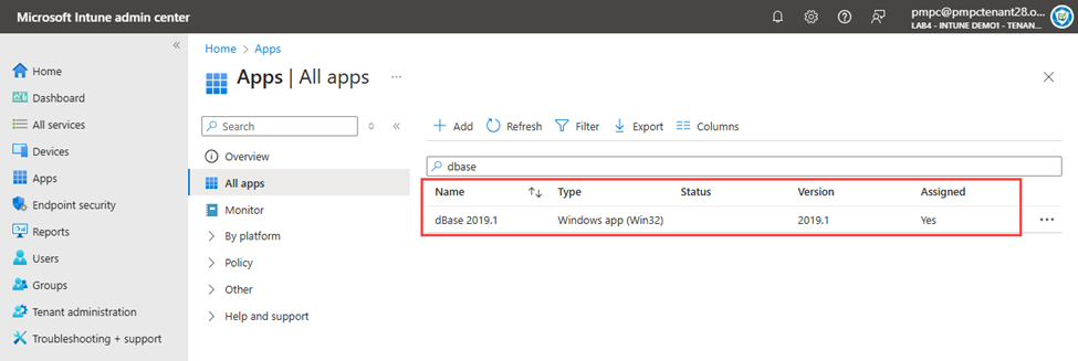 Version 2019.1 successfully deployed