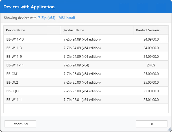 Clicking device count value